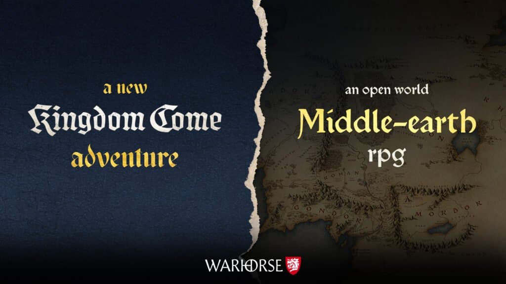 Warhorse Studios revela novo RPG de mundo aberto em O Senhor dos Anéis e confirma nova aventura de Kingdom Come