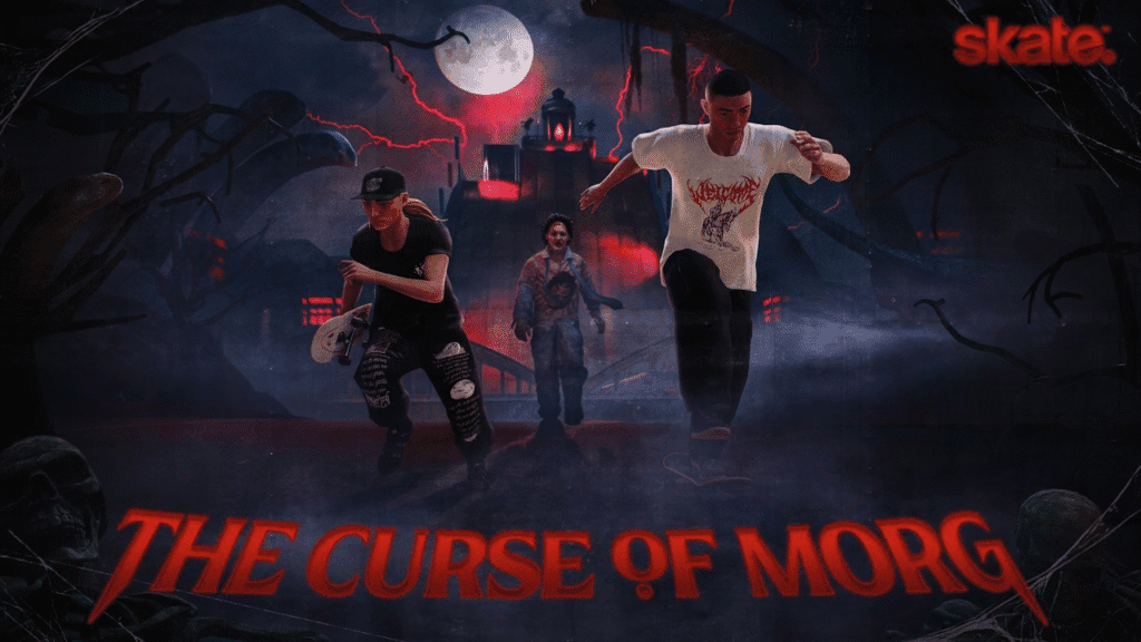 Skate. recebe evento de Halloween A Maldição de Morg com ilha assombrada e recompensas gratuitas