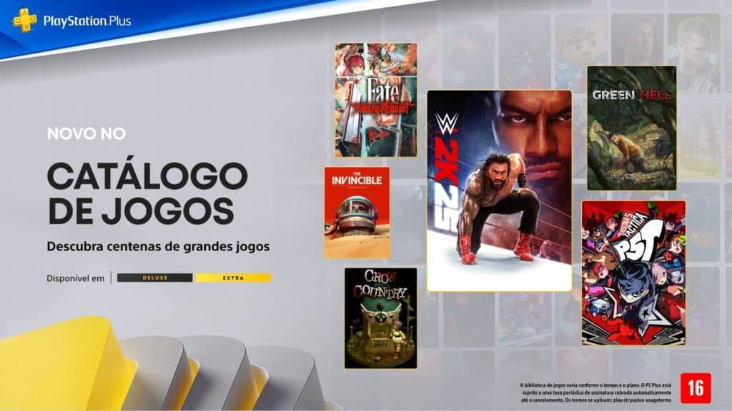 Catálogo de Jogos da PlayStation Plus de Setembro revelado
