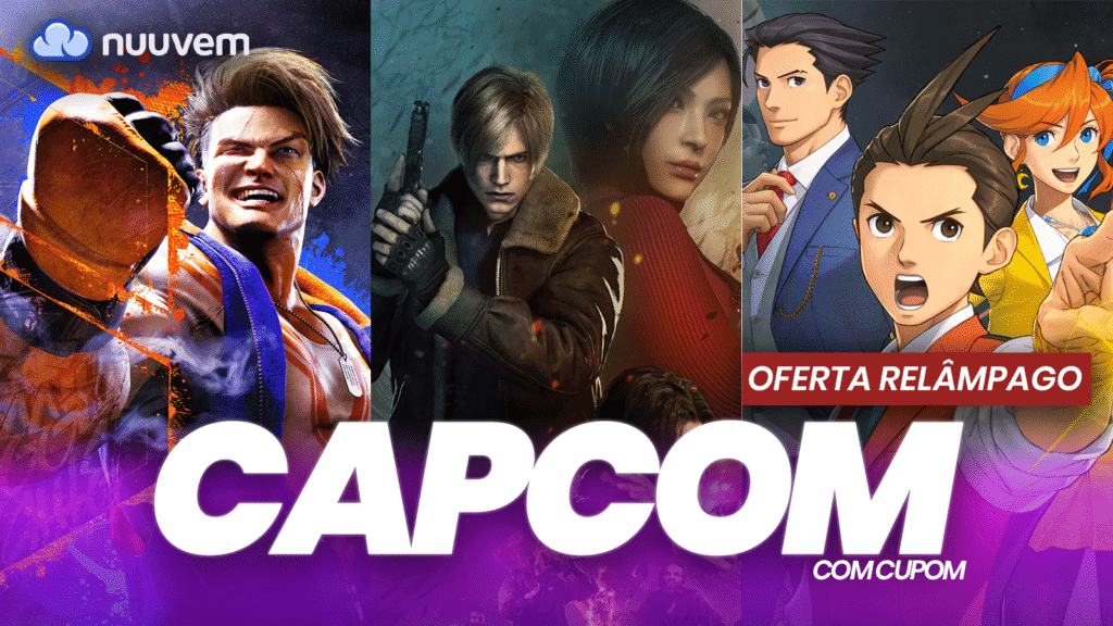 Promoção Capcom na Nuuvem – Use o cupom CAPCOM10