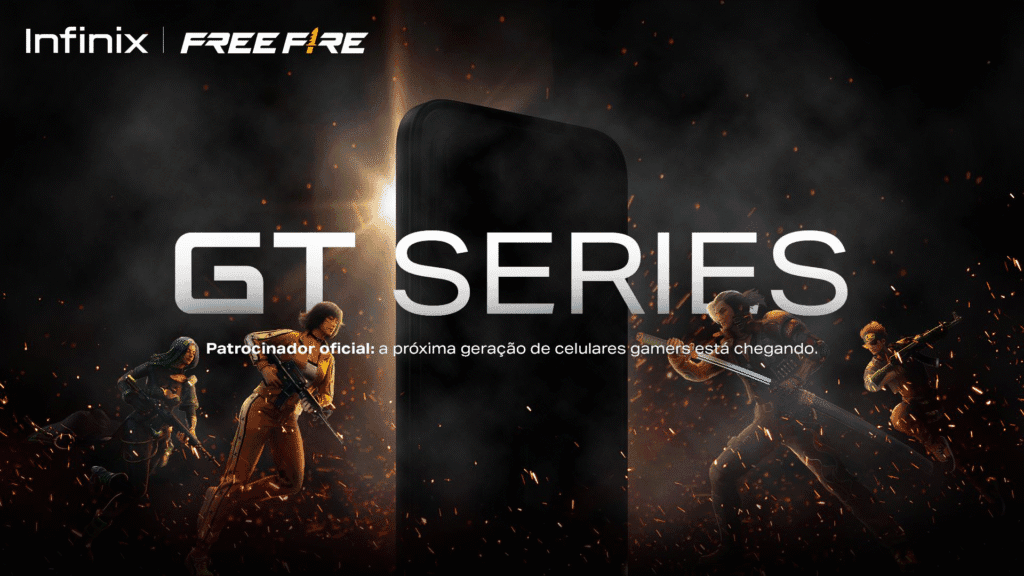 Infinix é anunciada como a marca de celular oficial do Free Fire World Series Brasil 2026 e 2027