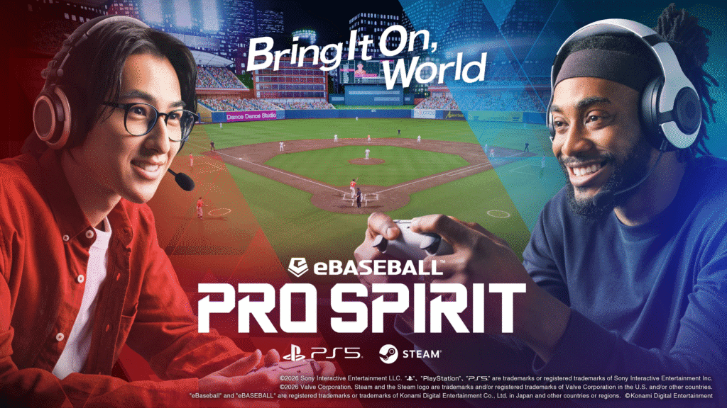 eBaseball™: PRO SPIRIT já está disponível para PlayStation®5 e Steam®
