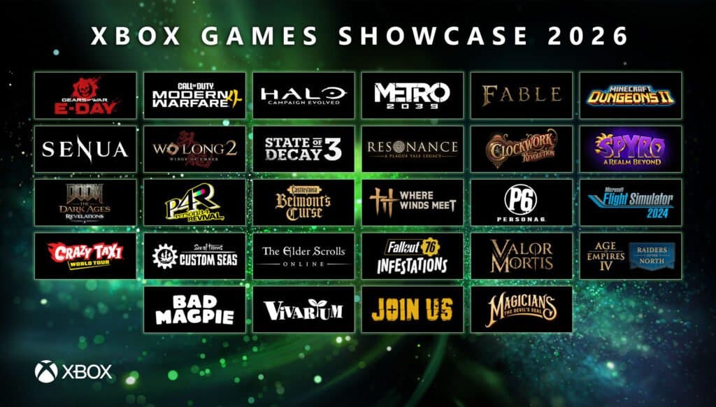 Xbox Games Showcase 2026: Microsoft aposta no retorno dos exclusivos e apresenta uma avalanche de novidades para 2026 e 2027