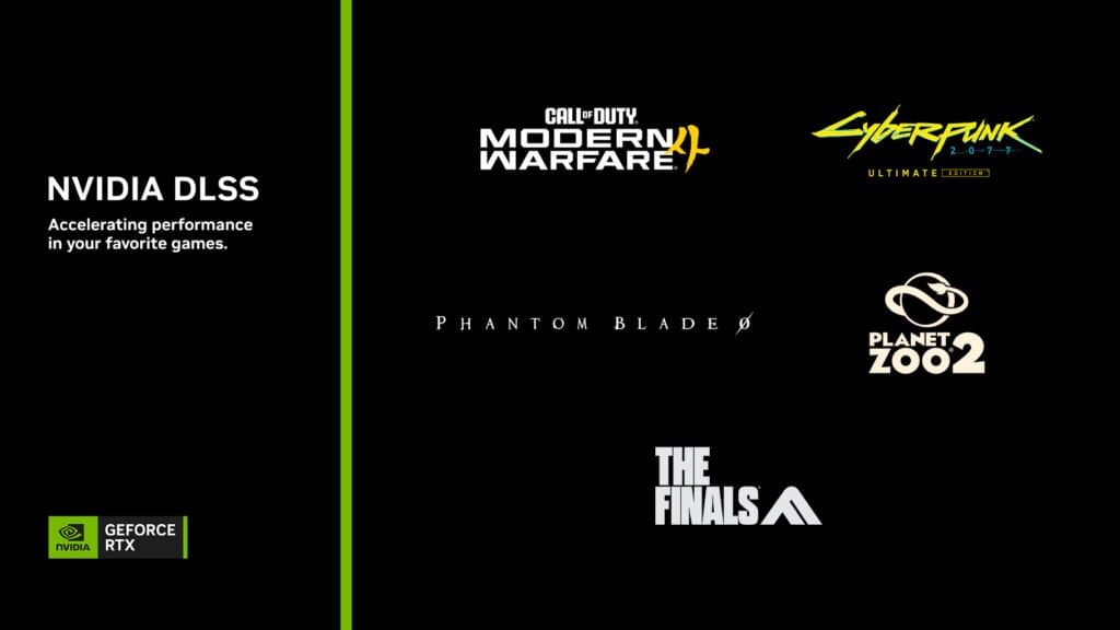 NVIDIA anuncia DLSS 4.5 para Call of Duty: Modern Warfare 4 e Cyberpunk 2077