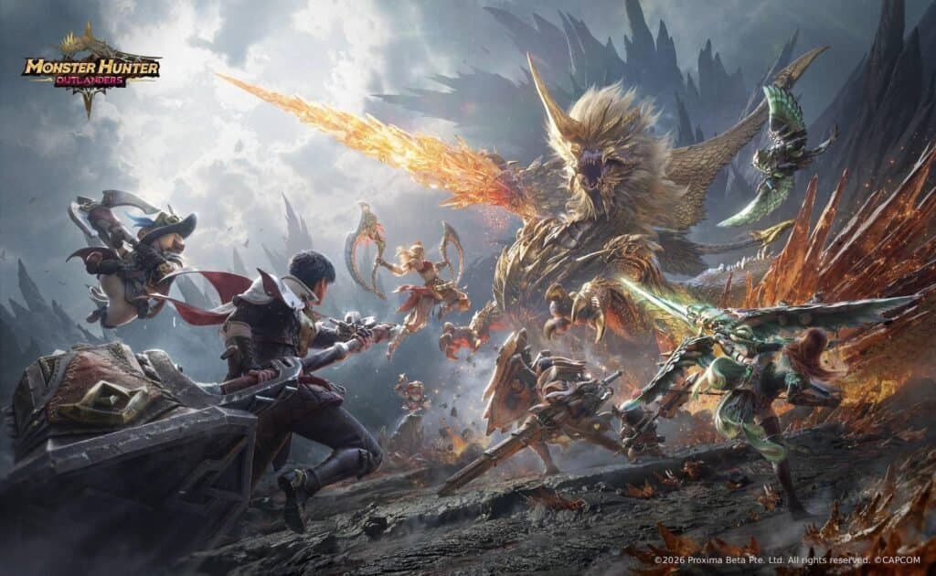 Monster Hunter Outlanders já está disponível para dispositivos móveis com eventos de lançamento e nova arma