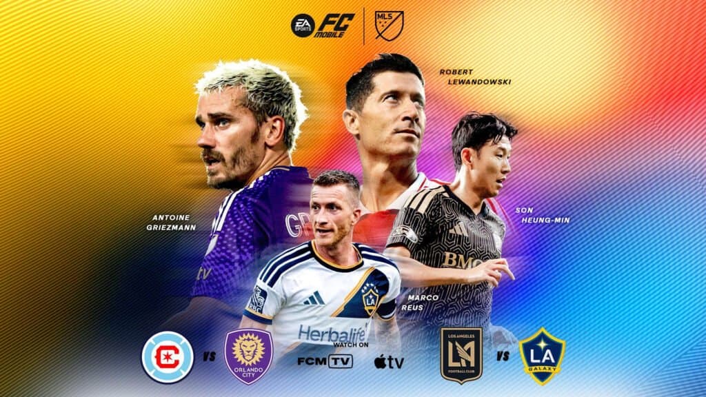 EA SPORTS FC Mobile transmite LAFC x LA Galaxy neste domingo