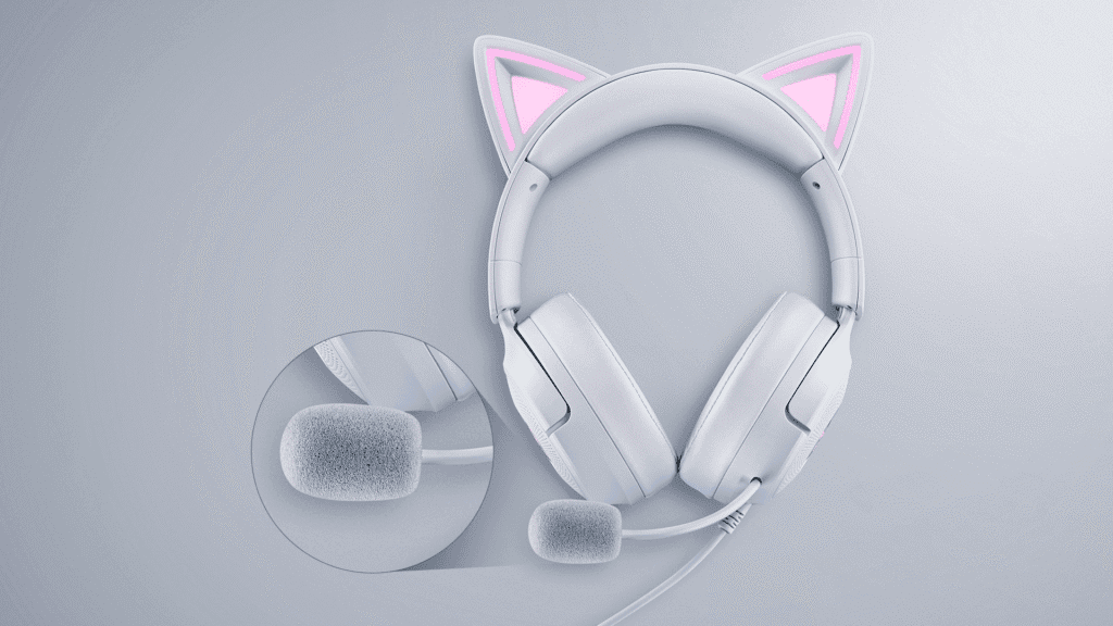Razer anuncia o headset Kraken Kitty V3 em versão cabeada
