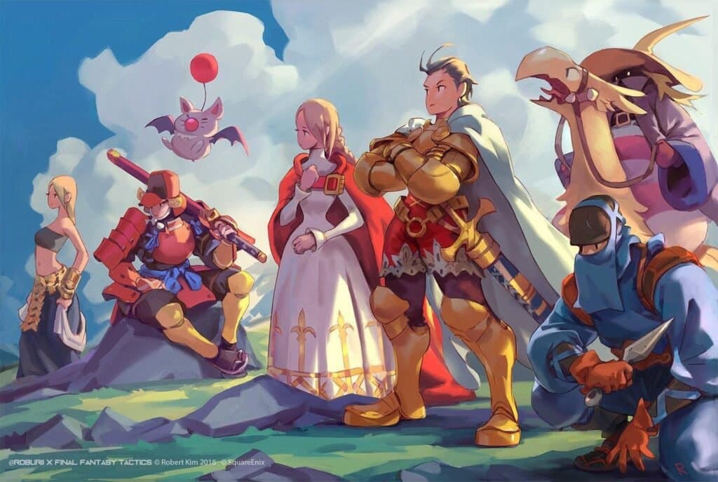 Final Fantasy Tactics: The War of the Lions no celular ganha suporte a controle, 60 fps e mais