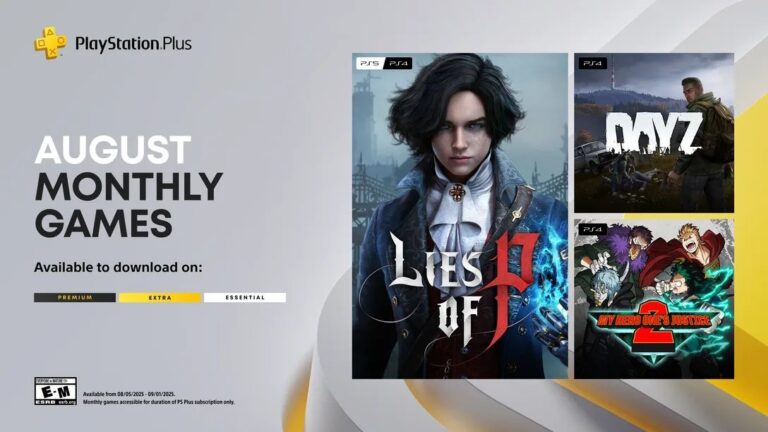 PS Plus de Agosto 2025