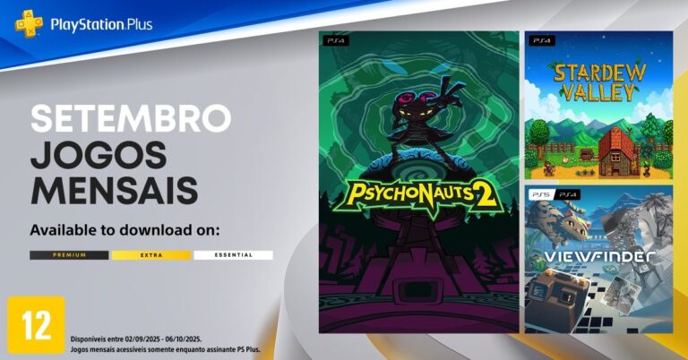 Jogos da PS Plus de Setembro são revelados: confira a lista completa!