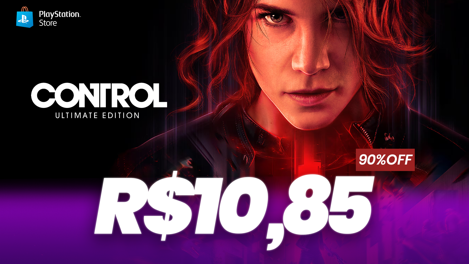 Control: Ultimate Edition por apenas R$10,85 na PSN