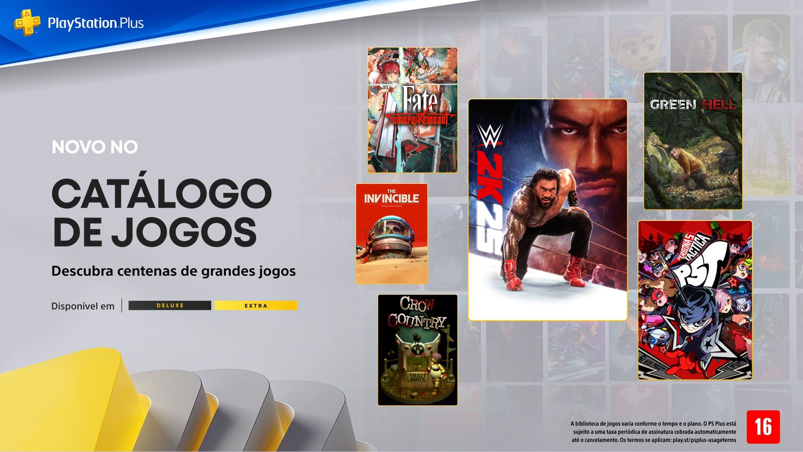 Catálogo de Jogos da PlayStation Plus de Setembro revelado