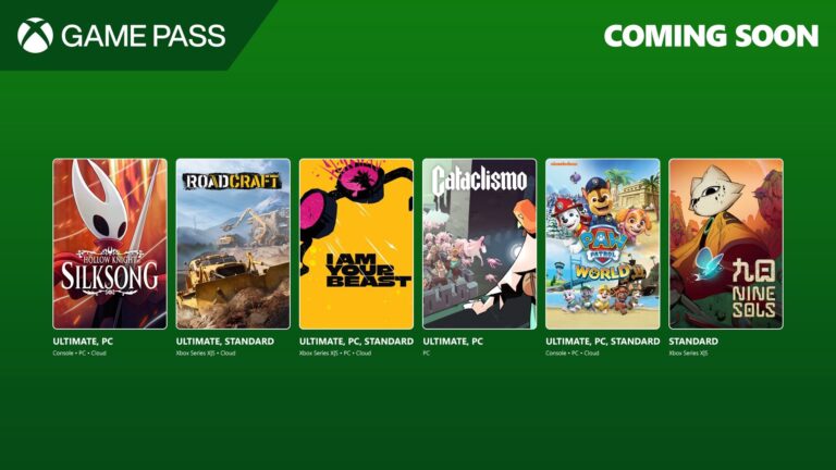 Novos jogos chegando ao Xbox Game Pass em breve