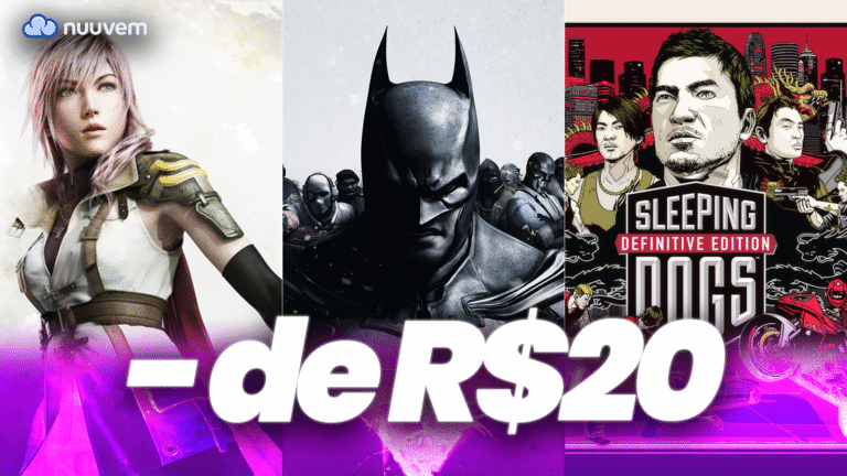 Jogos por menos de R$20 na promoção de aniversário da Nuuvem