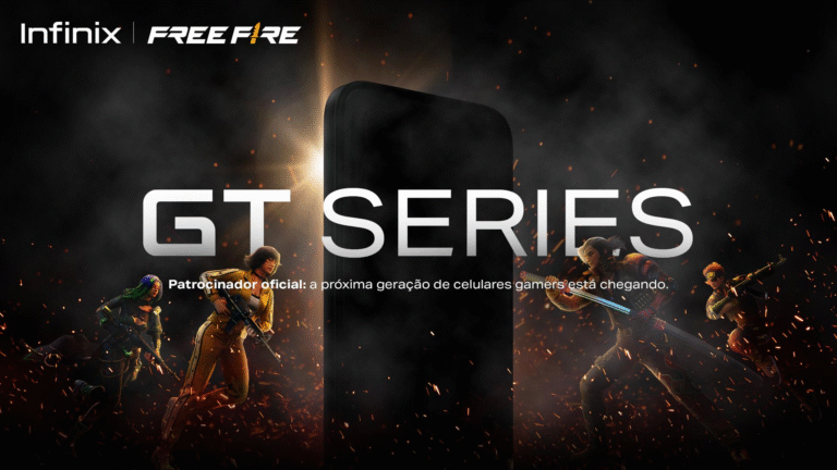 Infinix é anunciada como a marca de celular oficial do Free Fire World Series Brasil 2026 e 2027
