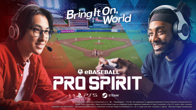 eBaseball™: PRO SPIRIT já está disponível para PlayStation®5 e Steam®