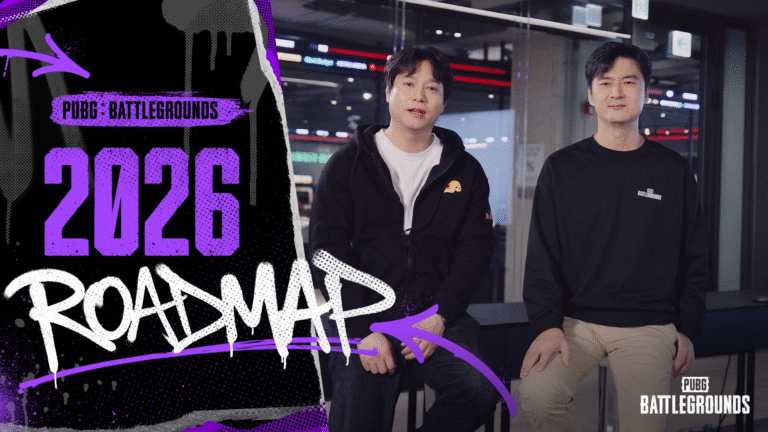 KRAFTON revela roadmap de PUBG: BATTLEGROUNDS para 2026