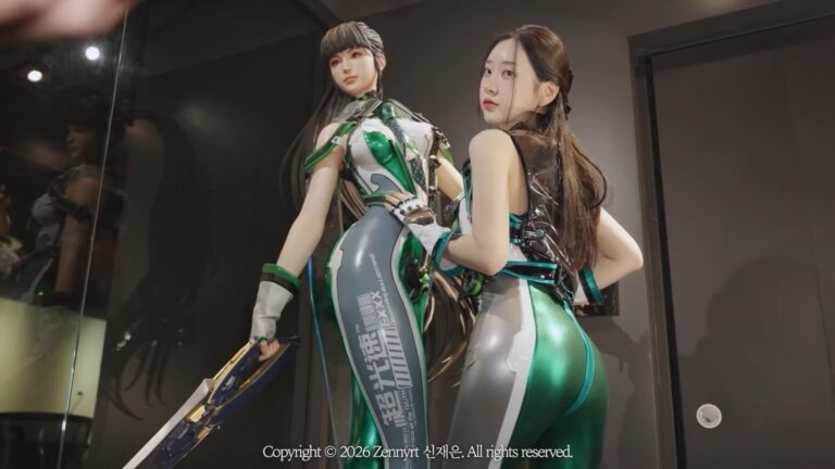 Modelo do corpo de Eve de Stellar Blade visita estúdio da Shift Up e encontra o diretor Kim Hyung Tae