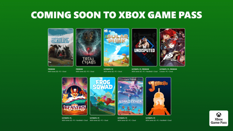 Xbox revela primeira leva de jogos do Game Pass para junho de 2026