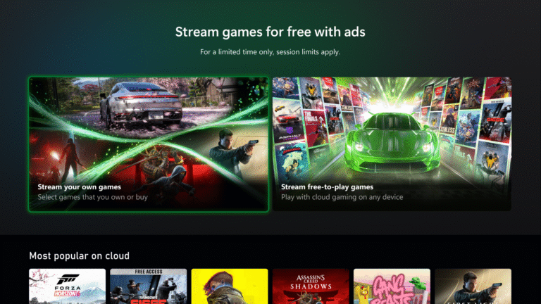 Xbox Cloud Gaming grátis com anúncios: Microsoft libera versão gratuita para Insiders
