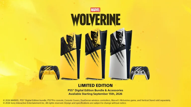 PlayStation anuncia edição limitada do PS5 e acessórios do jogo Marvel’s Wolverine