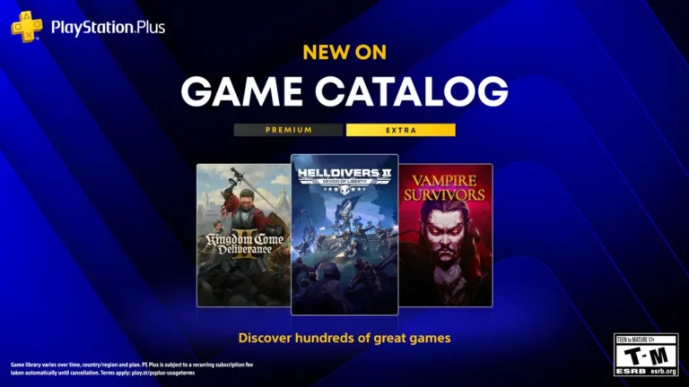 PlayStation Plus recebe Helldivers 2, Kingdom Come: Deliverance II e mais em agosto
