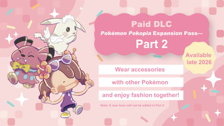 Segunda Parte do Passe de Expansão de Pokémon Pokopia Recebe Novas Informações