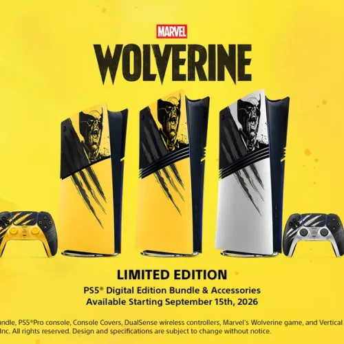 PlayStation anuncia edição limitada do PS5 e acessórios do jogo Marvel’s Wolverine