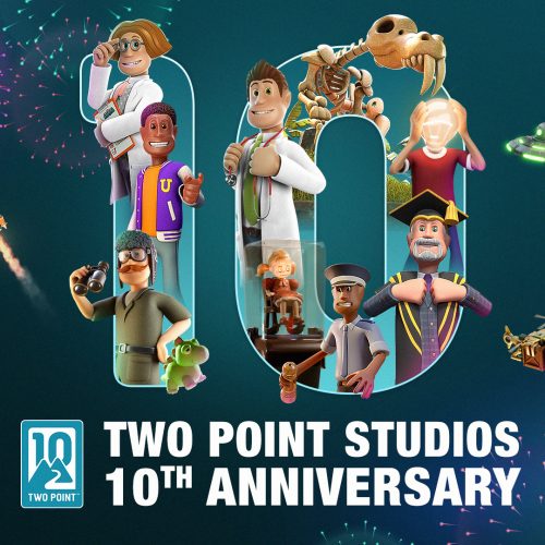 Two Point Museum ganha teste gratuito e crossover com Dave the Diver em celebração aos 10 anos do estúdio