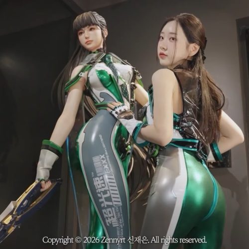 Modelo do corpo de Eve de Stellar Blade visita estúdio da Shift Up e encontra o diretor Kim Hyung Tae