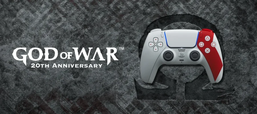 DualSense edição limitada de 20 anos de God of War é revelado