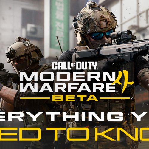 A Activision e a Infinity Ward anunciaram os detalhes do Beta de Call of Duty: Modern Warfare 4