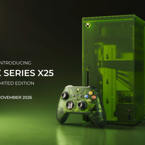 Xbox Revela Console Comemorativo X25 Xbox Series X Durante Showcase